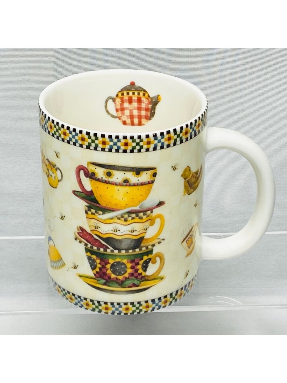 Amcal Debbie Mumm Country Coffee Break Ceramic Mug 14oz